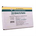 Купить эуфиллин, раствор для внутривенного введения 24мг/мл, ампулы 10мл, 10 шт в Семенове