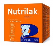 Купить  nutrilak (нутрилак) 2 молочная смесь с 6 месяцев, 1050г в Семенове