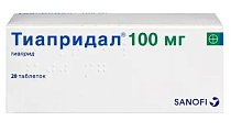Купить тиапридал, таблетки 100мг, 20 шт в Семенове