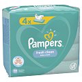 Купить pampers baby fresh clean (памперс) салфетки влажные, 52шт (в комплекте 4 упаковки) в Семенове