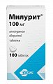 Купить милурит, таблетки 100 мг, 100 шт в Семенове