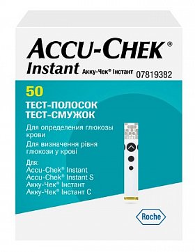Тест-полоски Accu-Chek Instant (Акку-Чек), 50 шт