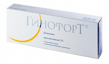 Гинофорт, крем вагинальный 2%, аппликатор 5г