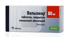 Купить вальсакор, таблетки, покрытые пленочной оболочкой 80мг, 90 шт в Семенове