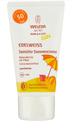 Купить weleda (веледа) крем солнцезащитный для младенцев и детей 50 мл spf50 в Семенове