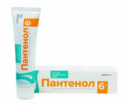Купить пантенол 6% крем защитный для лица и тела с хлоргексидином консумед (consumed), туба 50мл в Семенове