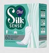 Купить ola! (ола) прокладки ежедневные silk sense daily 60 шт./без аромата в Семенове