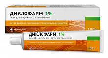 Купить диклофарм, гель для наружного применения 1%, 100 г в Семенове