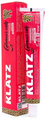 Купить klatz (клатц) зубная паста для женщин земляничное смузи без фтора, 75мл в Семенове