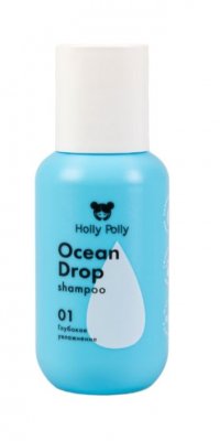 Купить holly polly (холли полли) шампунь для волос ocean drop, увлажняющий, 65мл в Семенове