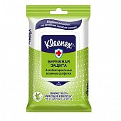 Купить kleenex (клинекс) салфетки влажные антибактериальные 10шт в Семенове