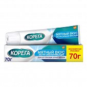 Купить корега крем для фиксации зубных протезов мятный 70г в Семенове