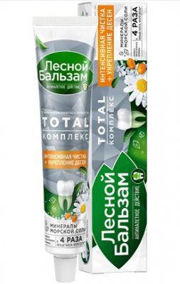 Купить лесной бальзам зубная паста тройной эффект с ромашкой, 75мл в Семенове