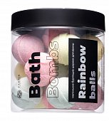 Купить fabrik cosmetology (фабрик косметик) шарики бурлящие маленькие для ванны rainbow balls 300 гр в Семенове