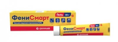 Купить фенисмарт, гель для наружного применения 0,1% 30г от аллергии в Семенове