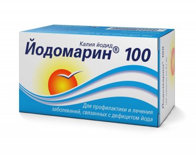 Купить йодомарин 100, таблетки 100мкг, 100 шт в Семенове