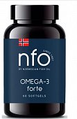 Купить norwegian fish oil (норвегиан фиш оил) омега-3 форте, капсулы 1384мг, 60 шт бад в Семенове