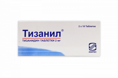 Купить тизанил, таблетки 2мг, 20шт в Семенове