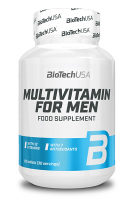 Купить biotechusa (биотекюса) мультивитамины для мужчин, таблетки 60шт бад в Семенове