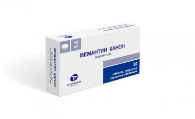 Купить мемантин-канон, таблетки, покрытые пленочной оболочкой 10мг, 30 шт в Семенове