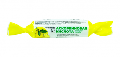 Купить аскорбиновая к-та консумед, тбл 2,6г лимон №10_бад (биотерра ооо, беларусь) в Семенове