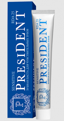 Купить президент (president) зубная паста сенситив, 50мл в Семенове