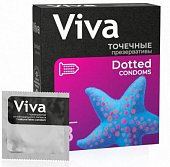 Купить viva (вива) презервативы точечные 3шт в Семенове