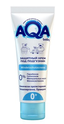 Купить aqa baby (аква беби) защитный крем под подгузник, 75 мл в Семенове