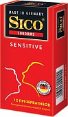 Купить sico (сико) презервативы sensitive контурные 12шт в Семенове
