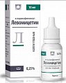Купить левомицетин, капли глазные 0,25%, флакон-капельница 10мл в Семенове