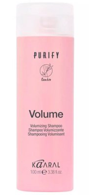 Купить каарал (kaaral) purify volume шампунь-объем для тонких волос, 100мл в Семенове