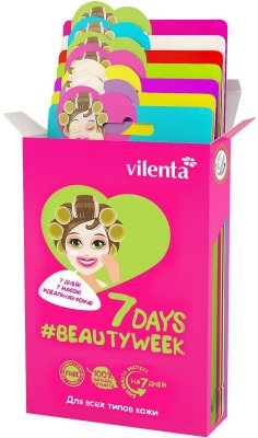 Купить vilenta (вилента) набор подарочный: маска для лица 7 days в Семенове
