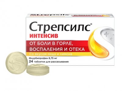 Купить стрепсилс интенсив, таблетки для рассасывания, медово-лимонные 8,75мг, 24 шт в Семенове