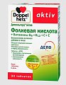 Купить doppelherz (доппельгерц) актив фолиевая кислота + b6 + b12 + c + e, таблетки 30 шт бад в Семенове