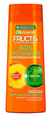 Купить garnier fructis sos (гарньер фруктис) шампунь восстановление 400мл в Семенове