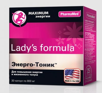 Купить lady's formula (леди-с формула) энерго-тоник, капсулы, 30 шт бад в Семенове