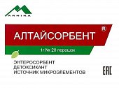 Купить алтайсорбент, порошок для приготовления суспензии для приема внутрь пакет 1г 20шт бад в Семенове