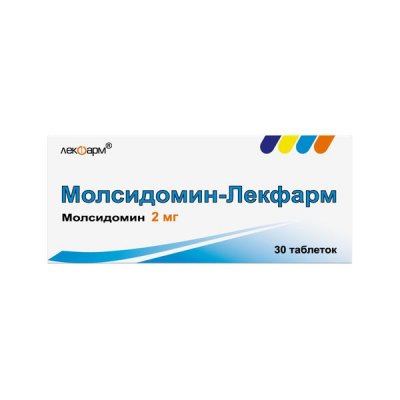 Купить молсидомин-лекфарм, таблетки 2мг 30 шт в Семенове