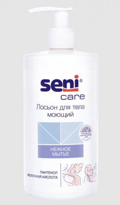 Купить seni care (сени кеа) лосьон для тела моющий для сухой кожи поддерживающий жировой баланс 500 мл в Семенове