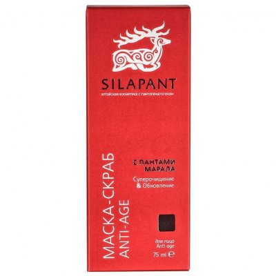 Купить silapant anti-age (силапант) скраб-маска для лица антивозрастная, 75мл в Семенове