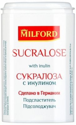Купить милфорд (milford) заменитель сахара сукралоза с инулином, таблетки, 370 шт в Семенове