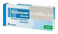 Купить ко-дальнева, таблетки 5мг+0,625мг+2мг, 30 шт в Семенове
