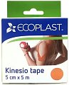 Купить ecoplast лента фиксирующая кензио тейп 5см х 5м оранжевый в Семенове