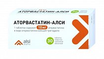 Купить аторвастатин-алси, таблетки, покрытые пленочной оболочкой 10мг, 30 шт в Семенове