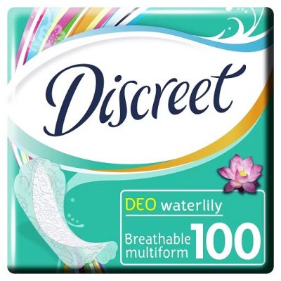 Купить discreet (дискрит) прокладки део водная лилия 100шт в Семенове