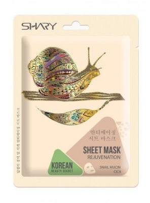 Купить шери (shary) маска-омолаживание для лица с муцином улитки и центеллой азиатской 25г в Семенове