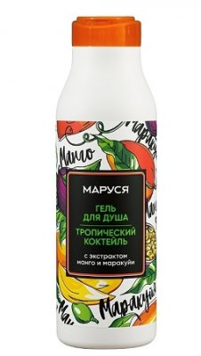 Купить marussia (маруся) гель для душа тропический коктейль, 400 мл в Семенове