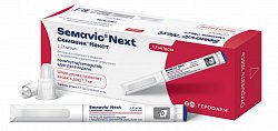Купить семавик некст, раствор для подкожного введения 1,7 мг/доза, шприц-ручка 3 мл в комплекте с иглами - 4 шт в Семенове
