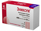 Купить эниксум, раствор для инъекций 6000 анти-ха ме шприцы 0,6мл, 5шт в Семенове