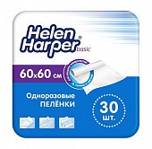 Купить helen harper (хелен харпер) пеленка впитывающая базик 60х60см, 30 шт в Семенове